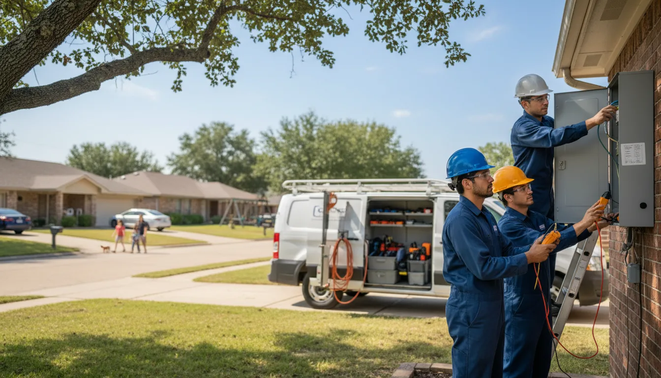 Certified electrician providing emergency electrical services in Sunderland, MD